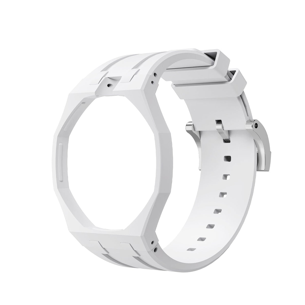 Oak Pop Exklusiv Weißes Silikonarmband