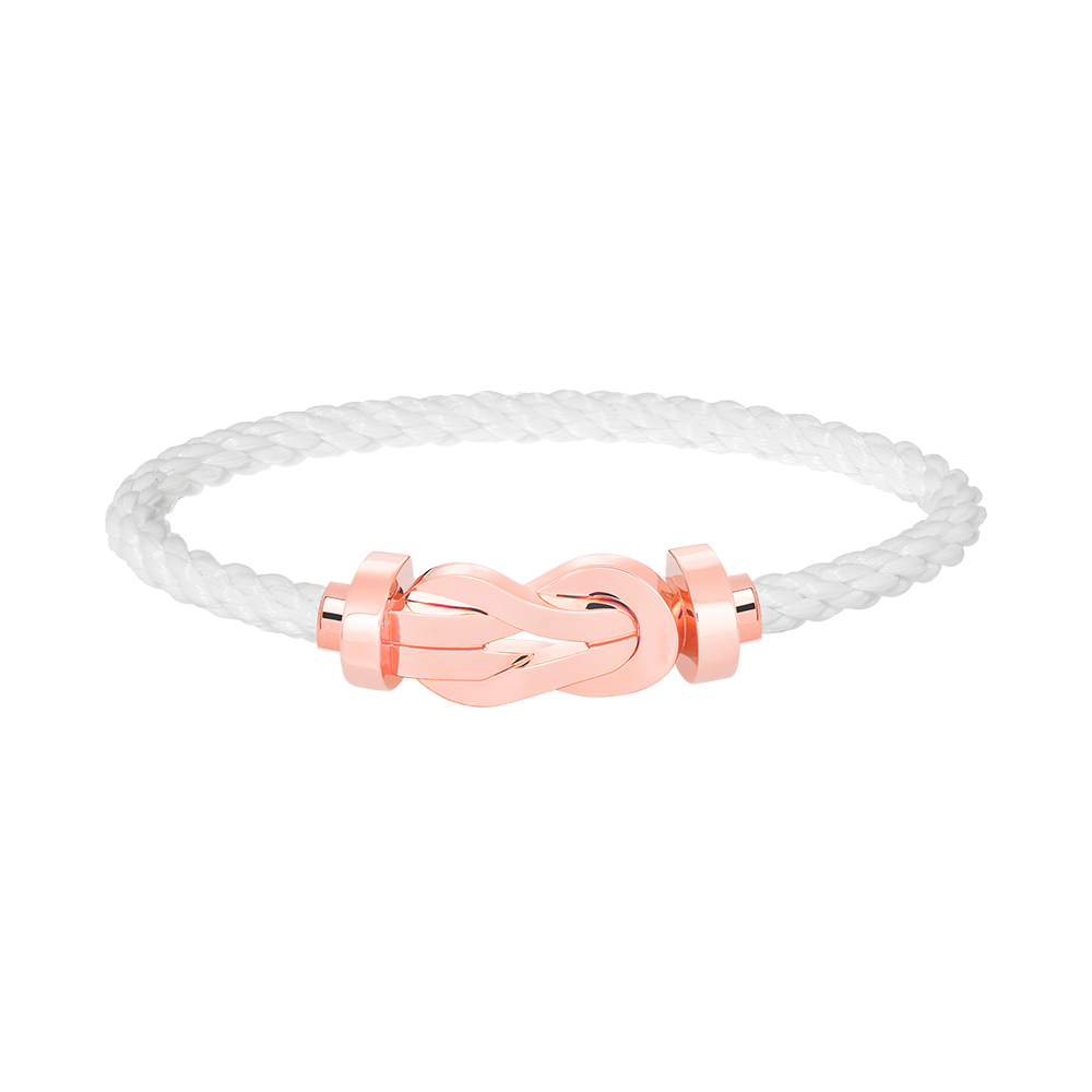 [LUXE]CHANCE GROSSES 8-STELLIGES ARMBAND MIT SCHNALLE OHNE DIAMANT ROSÉGOLD