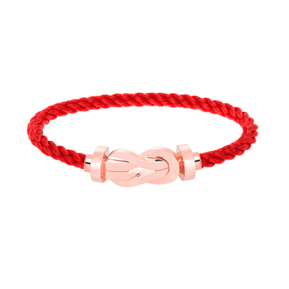 [LUXE]CHANCE GROSSES 8-STELLIGES ARMBAND MIT SCHNALLE OHNE DIAMANT ROSÉGOLD