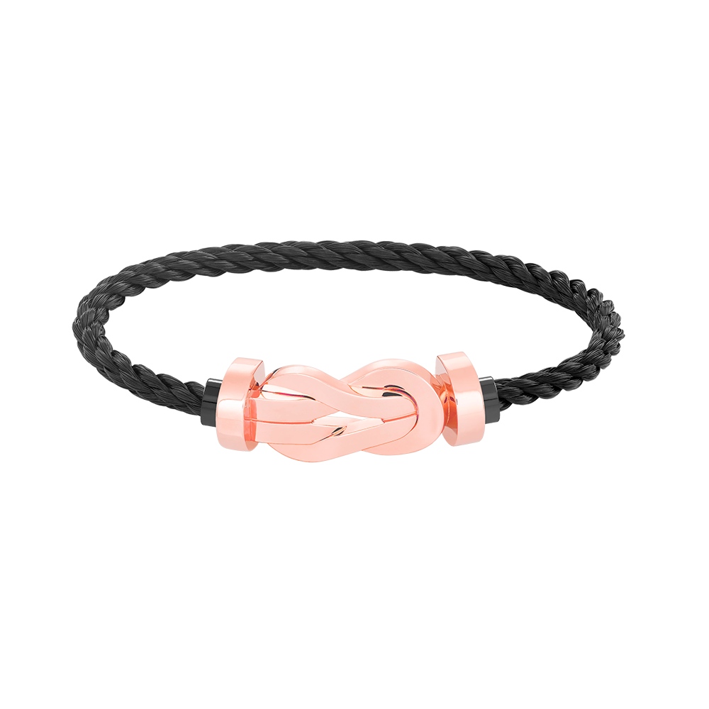 [LUXE]CHANCE GROSSES 8-STELLIGES ARMBAND MIT SCHNALLE OHNE DIAMANT ROSÉGOLD