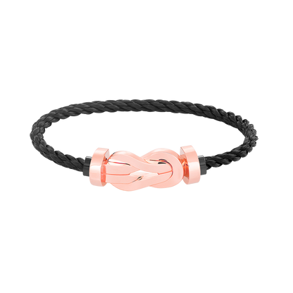 [LUXE]CHANCE GROSSES 8-STELLIGES ARMBAND MIT SCHNALLE OHNE DIAMANT ROSÉGOLD