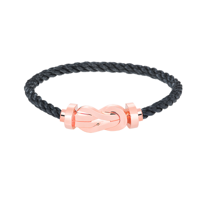 [LUXE]CHANCE GROSSES 8-STELLIGES ARMBAND MIT SCHNALLE OHNE DIAMANT ROSÉGOLD