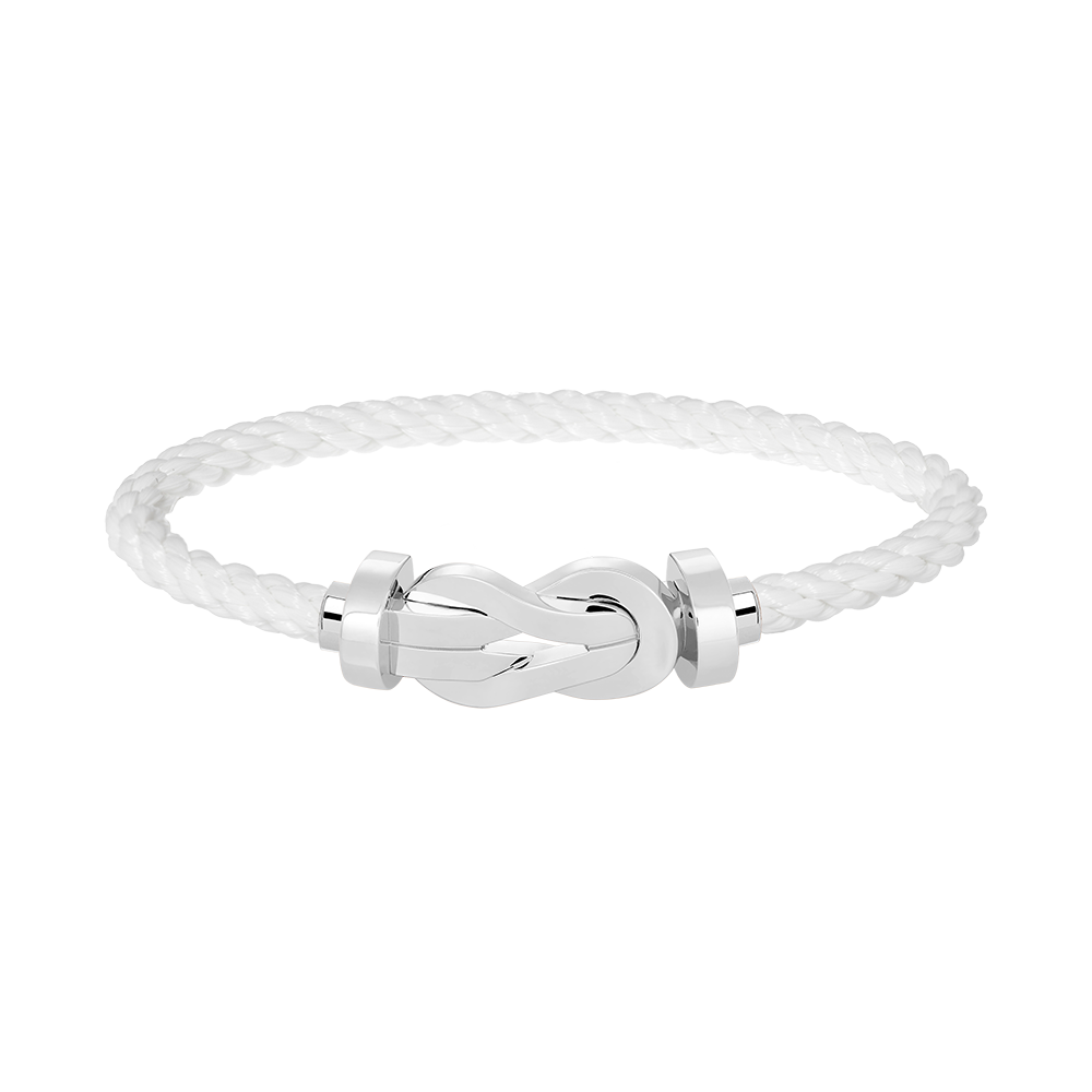 [LUXE]CHANCE GROSSES 8-STELLIGES ARMBAND MIT SCHNALLE OHNE DIAMANT SILBER