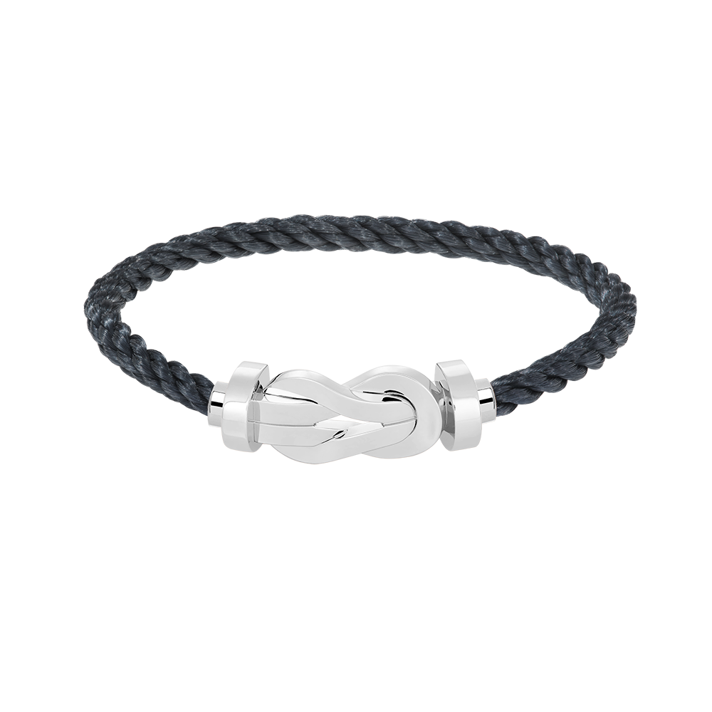 [LUXE]CHANCE GROSSES 8-STELLIGES ARMBAND MIT SCHNALLE OHNE DIAMANT SILBER