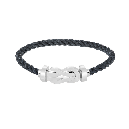 [LUXE]CHANCE GROSSES 8-STELLIGES ARMBAND MIT SCHNALLE OHNE DIAMANT SILBER