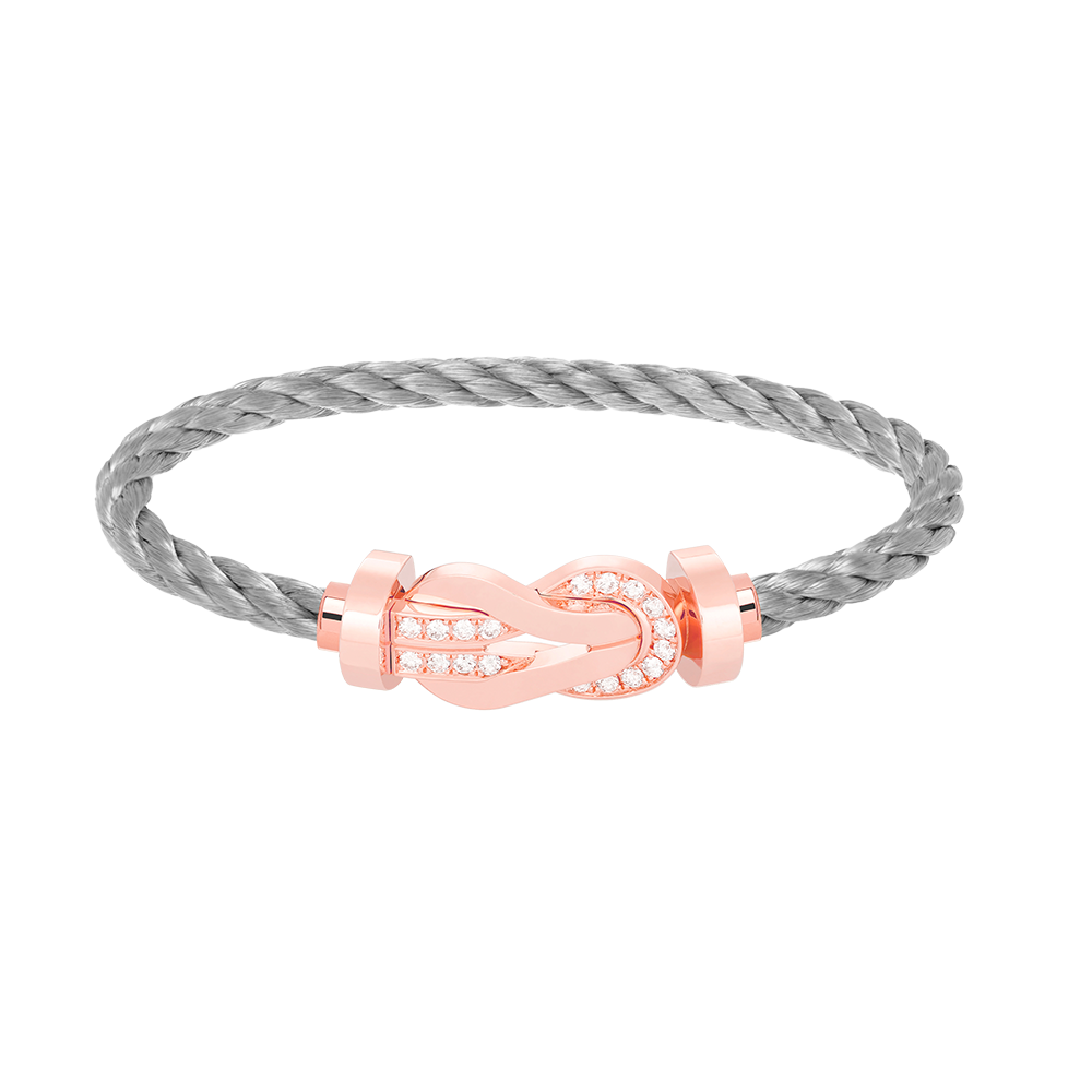 [LUXE]CHANCE GROSSES 8-STELLIGES HALBDIAMANTARMBAND ROSÉGOLD