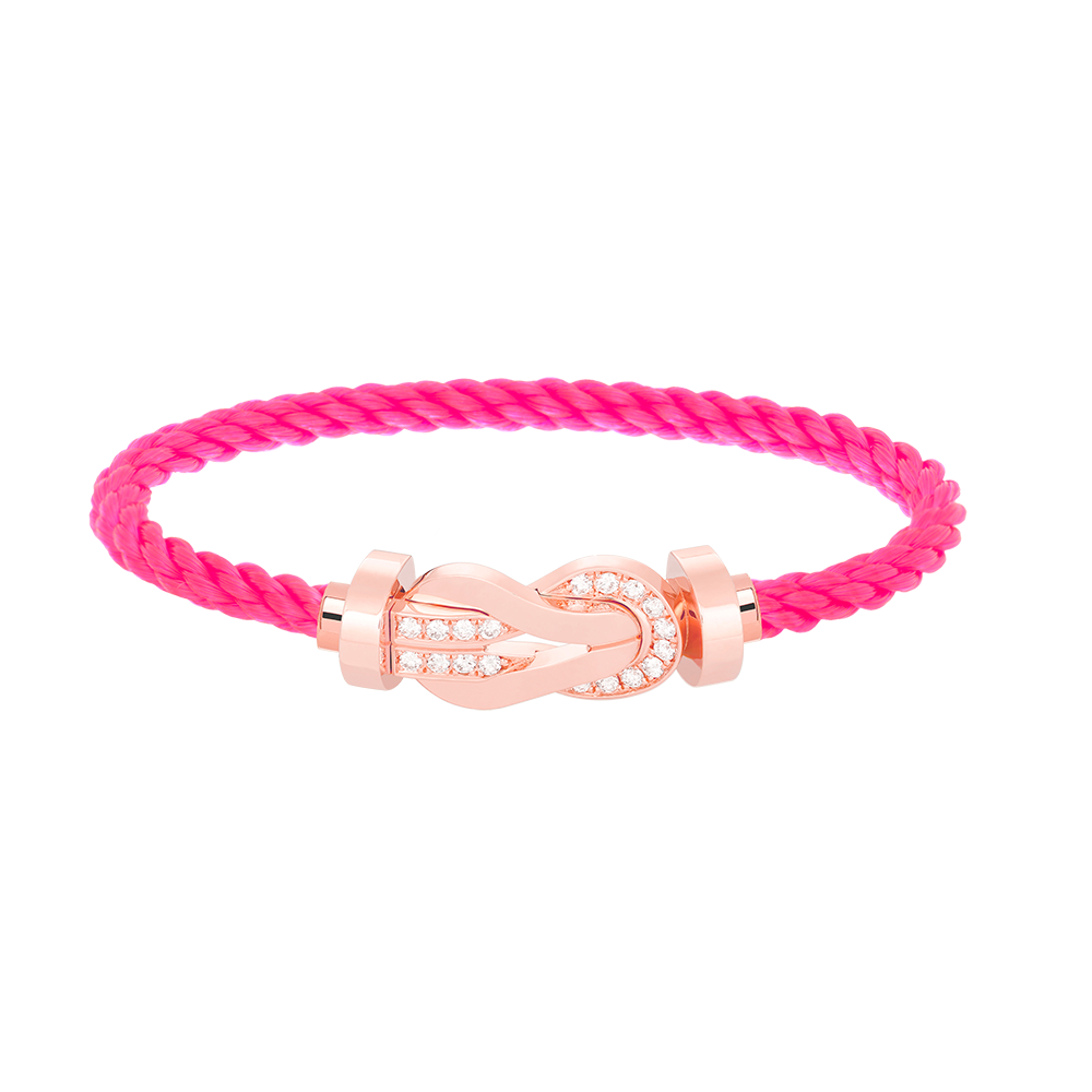 [LUXE]CHANCE GROSSES 8-STELLIGES HALBDIAMANTARMBAND ROSÉGOLD