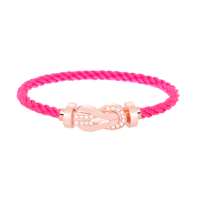 [LUXE]CHANCE GROSSES 8-STELLIGES HALBDIAMANTARMBAND ROSÉGOLD