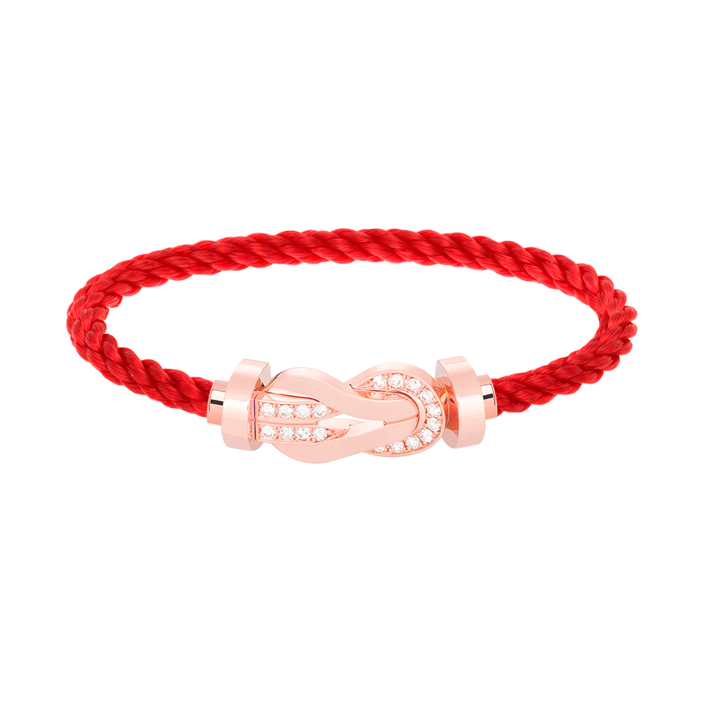 [LUXE]CHANCE GROSSES 8-STELLIGES HALBDIAMANTARMBAND ROSÉGOLD