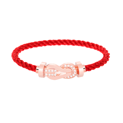 [LUXE]CHANCE GROSSES 8-STELLIGES HALBDIAMANTARMBAND ROSÉGOLD