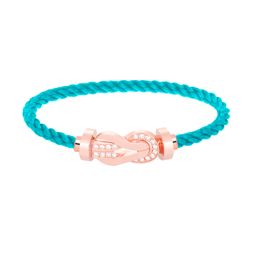 [LUXE]CHANCE GROSSES 8-STELLIGES HALBDIAMANTARMBAND ROSÉGOLD