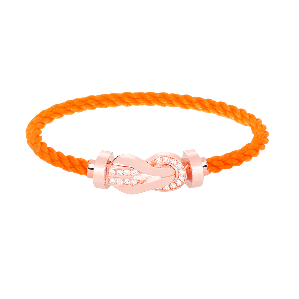 [LUXE]CHANCE GROSSES 8-STELLIGES HALBDIAMANTARMBAND ROSÉGOLD