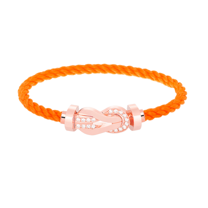 [LUXE]CHANCE GROSSES 8-STELLIGES HALBDIAMANTARMBAND ROSÉGOLD