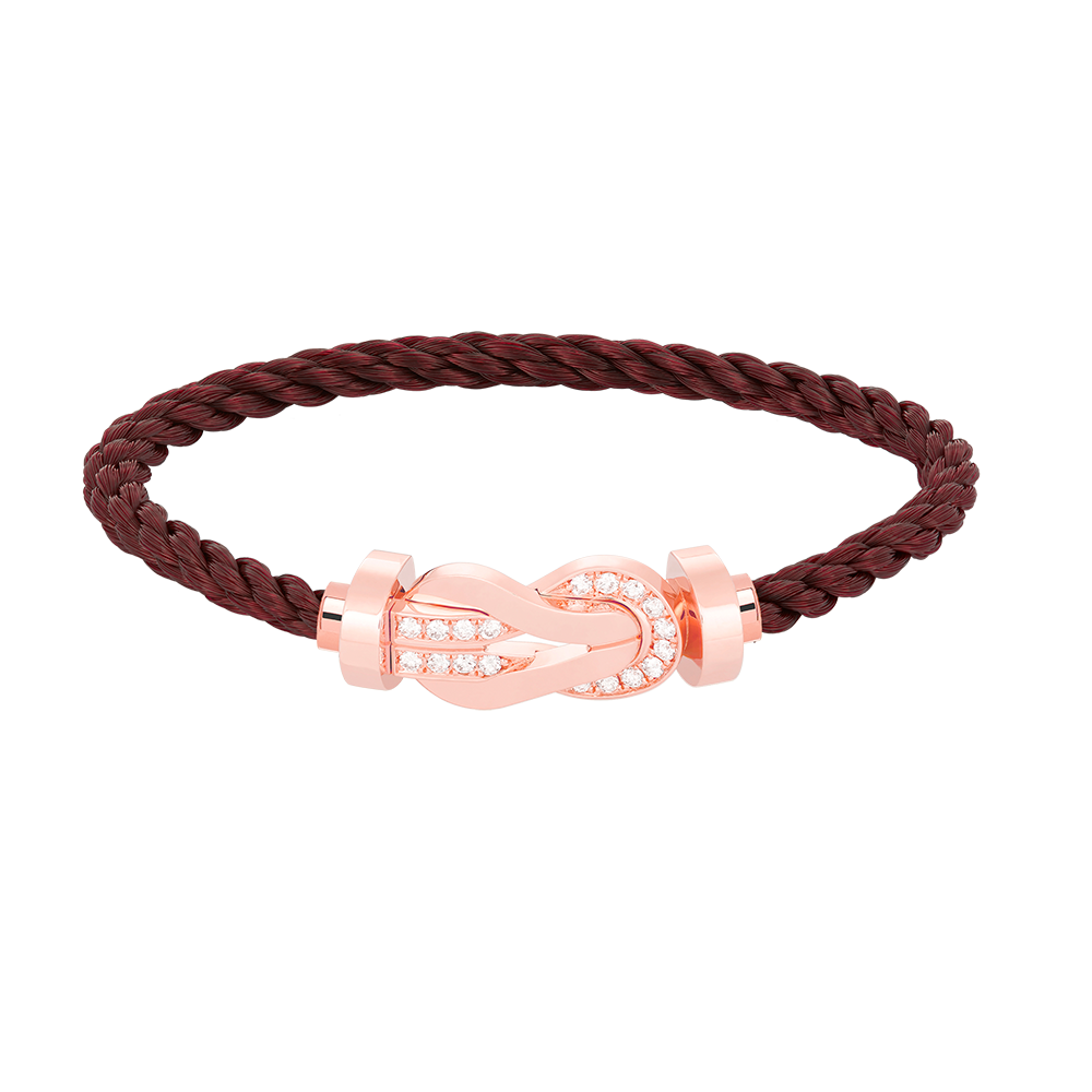 [LUXE]CHANCE GROSSES 8-STELLIGES HALBDIAMANTARMBAND ROSÉGOLD