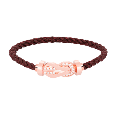 [LUXE]CHANCE GROSSES 8-STELLIGES HALBDIAMANTARMBAND ROSÉGOLD