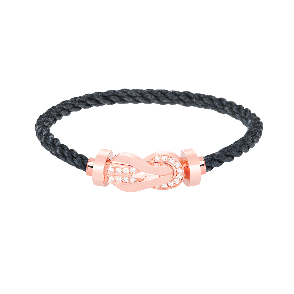 [LUXE]CHANCE GROSSES 8-STELLIGES HALBDIAMANTARMBAND ROSÉGOLD