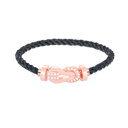 [LUXE]CHANCE GROSSES 8-STELLIGES HALBDIAMANTARMBAND ROSÉGOLD