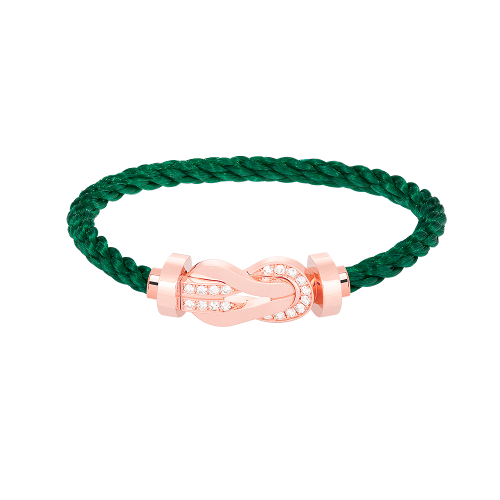 [LUXE]CHANCE GROSSES 8-STELLIGES HALBDIAMANTARMBAND ROSÉGOLD