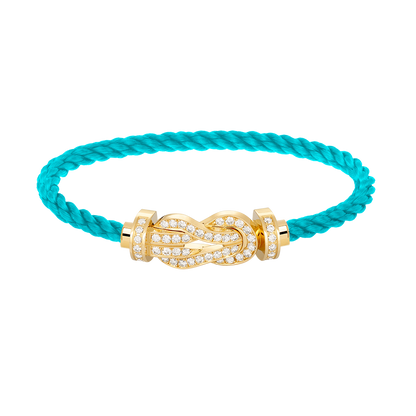 [LUXE]CHANCE GROSSES 8-STELLIGES SCHNALLE VOLLDIAMANTARMBAND GOLD