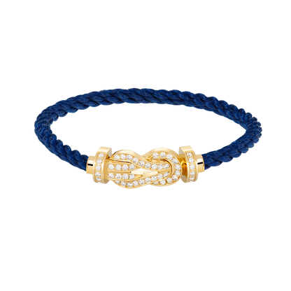 [LUXE]CHANCE GROSSES 8-STELLIGES SCHNALLE VOLLDIAMANTARMBAND GOLD