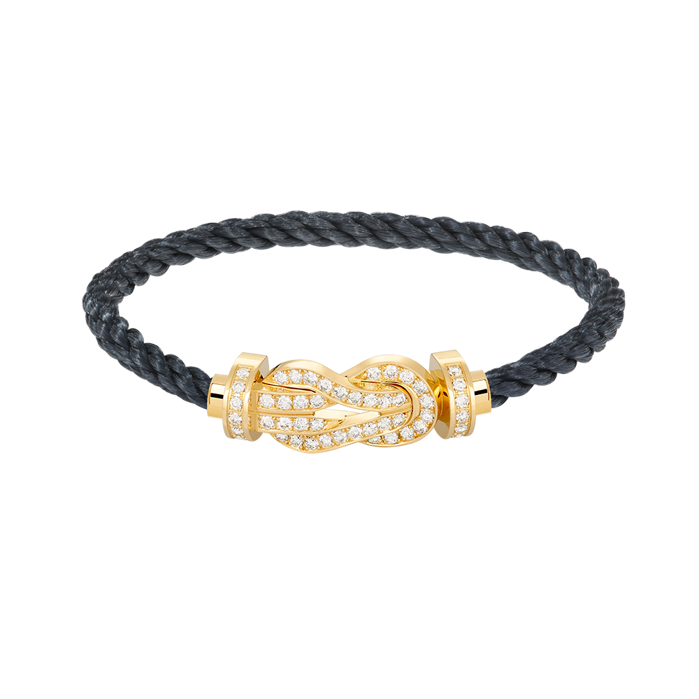 [LUXE]CHANCE GROSSES 8-STELLIGES SCHNALLE VOLLDIAMANTARMBAND GOLD