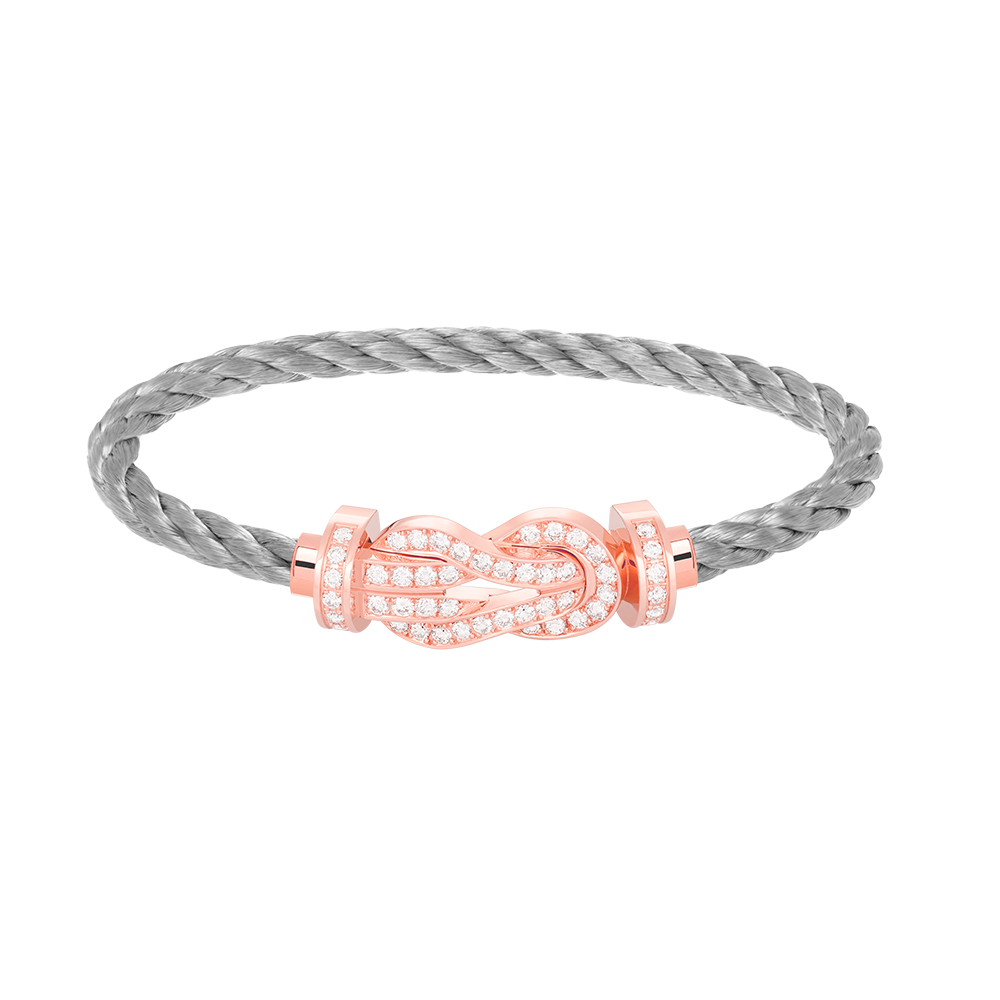 [LUXE]CHANCE GROSSES 8-STELLIGES ARMBAND MIT VOLLEN DIAMANTEN IN ROSÉGOLD