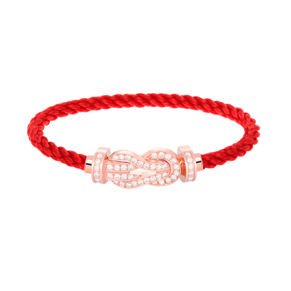 [LUXE]CHANCE GROSSES 8-STELLIGES ARMBAND MIT VOLLEN DIAMANTEN IN ROSÉGOLD