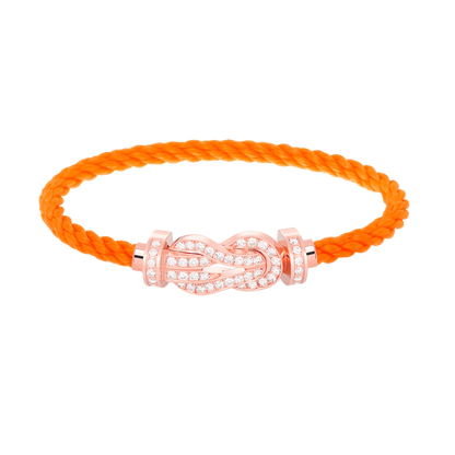 [LUXE]CHANCE GROSSES 8-STELLIGES ARMBAND MIT VOLLEN DIAMANTEN IN ROSÉGOLD