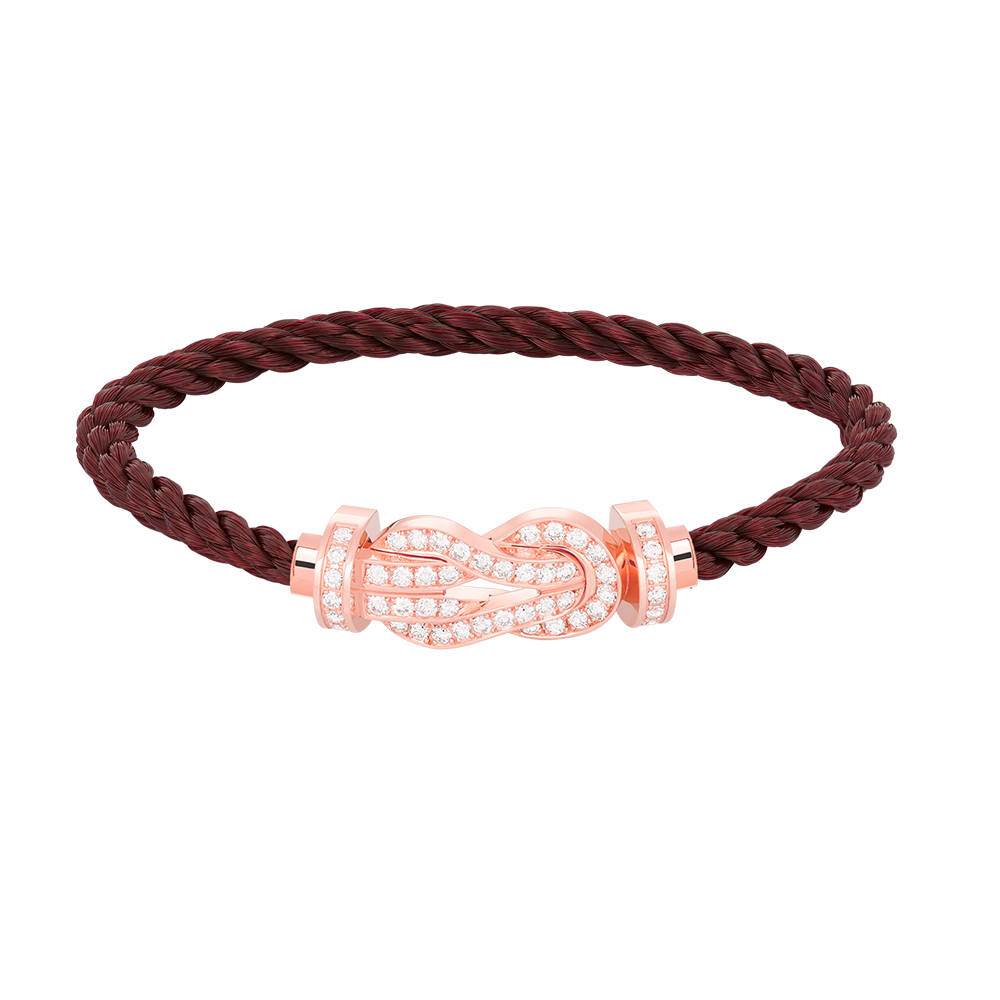 [LUXE]CHANCE GROSSES 8-STELLIGES ARMBAND MIT VOLLEN DIAMANTEN IN ROSÉGOLD