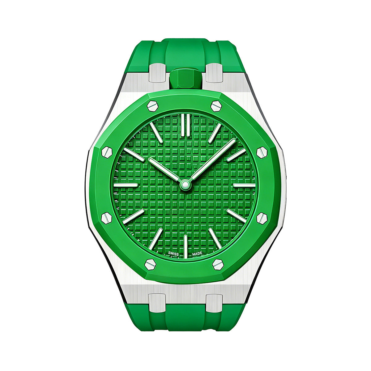 Royal&Vicky Strap Exclusive Steel Case & Silicone strap