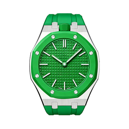 Royal&Vicky Strap Exclusive Steel Case & Silicone strap
