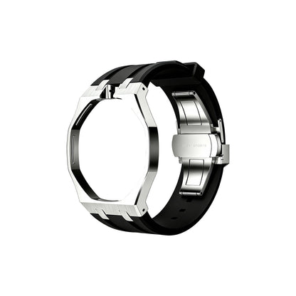 Royal&Vicky Strap Exclusive Steel Case & Silicone strap