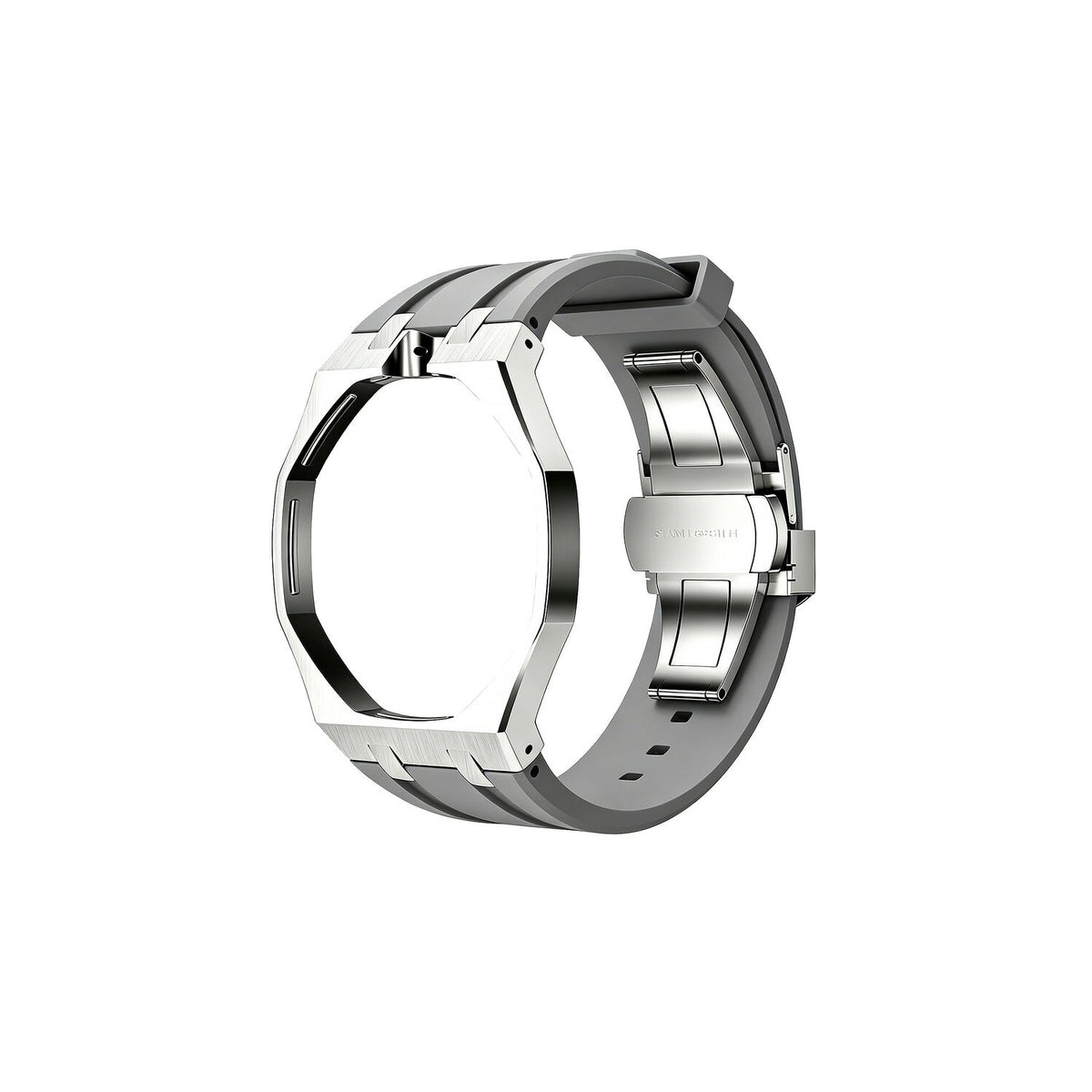 Royal&Vicky Strap Exclusive Steel Case & Silicone strap