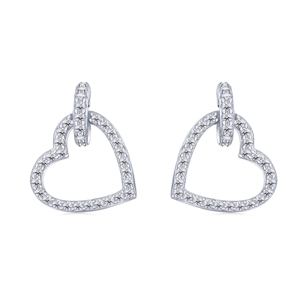 [ROYAL]Dainty Heart Shape Earrings