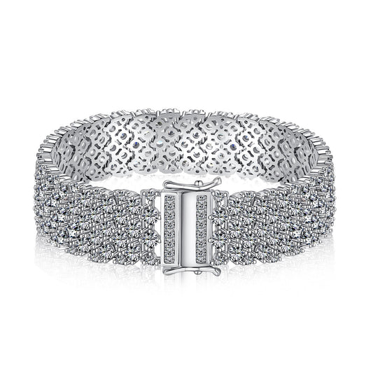 [ROYAL]Ornate Elegant Round Cut Party Bracelet