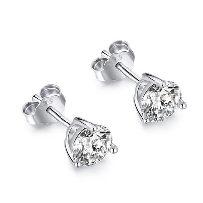 [ROYAL]Dainty Round Shape Earrings