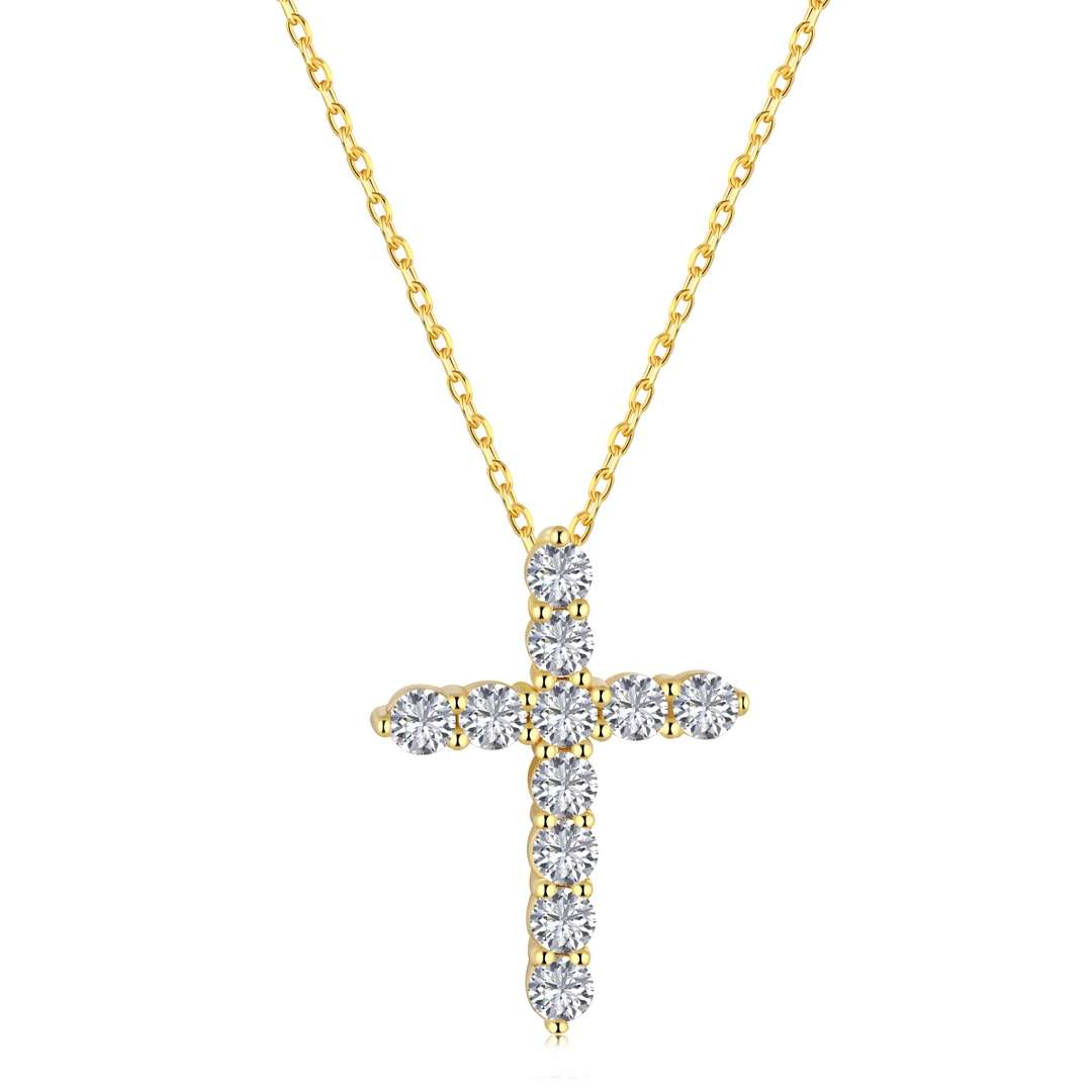 [ROYAL]Unique Cross Shape Necklace