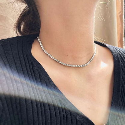 [ROYAL]Elegant Tennis Chain Necklace