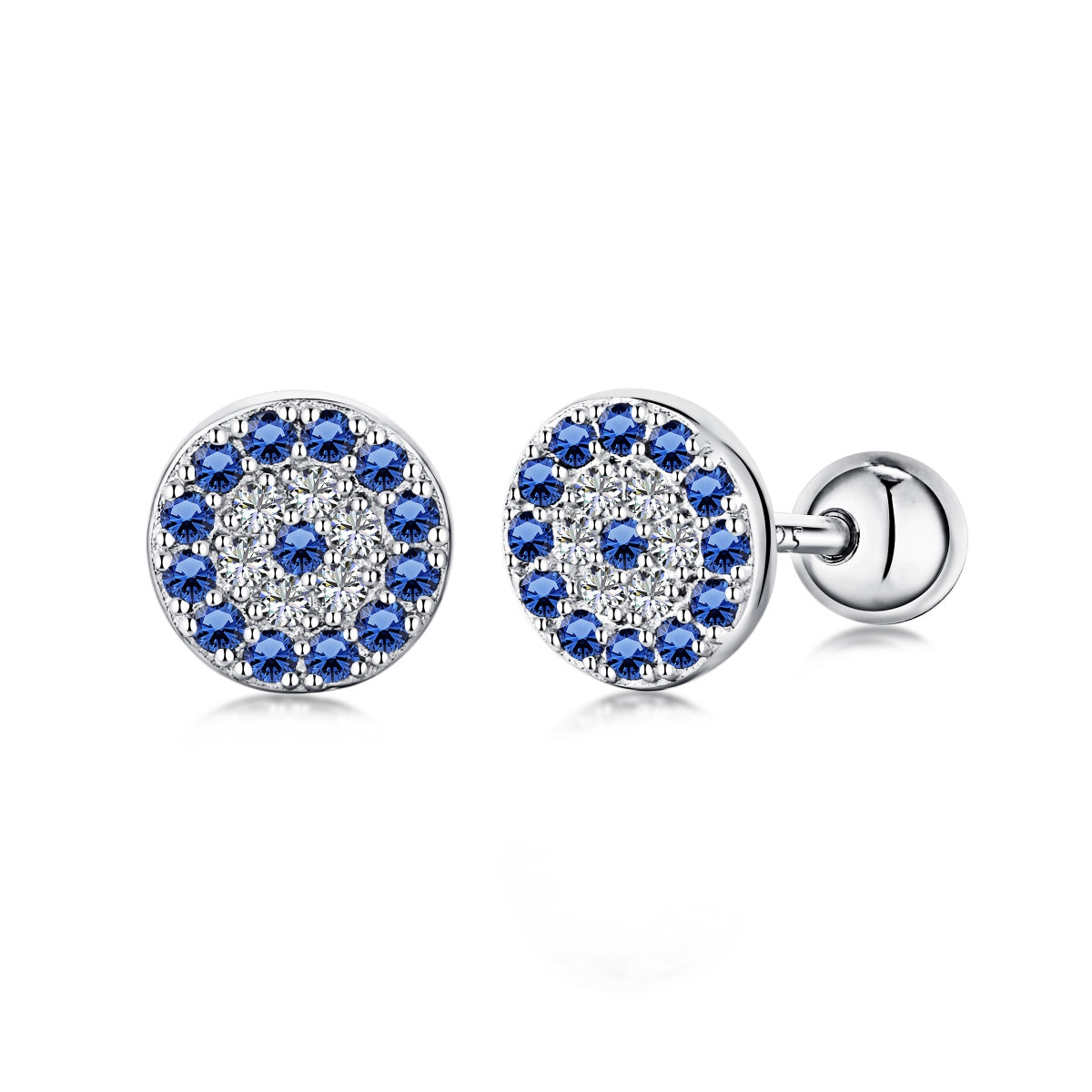 [ROYAL]Devil's Eye Ear Bone Nail Earrings