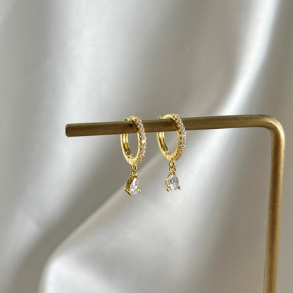 [ROYAL]Luxurious Geometric Drop Earrings