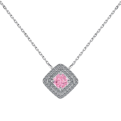 [ROYAL]Sparkling Asscher Cut Necklace