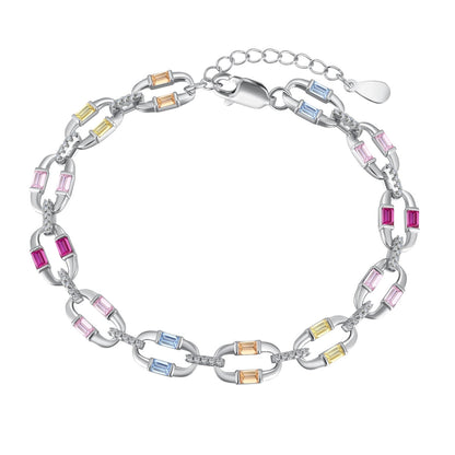 [ROYAL]Dazzling Colorful Daily Bracelet