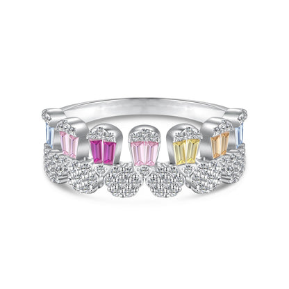 [ROYAL]Gorgeous Radiant Cut Daily Ring