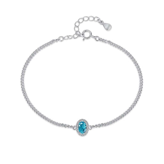 [ROYAL]Exquisite Oval Shape Bracelet