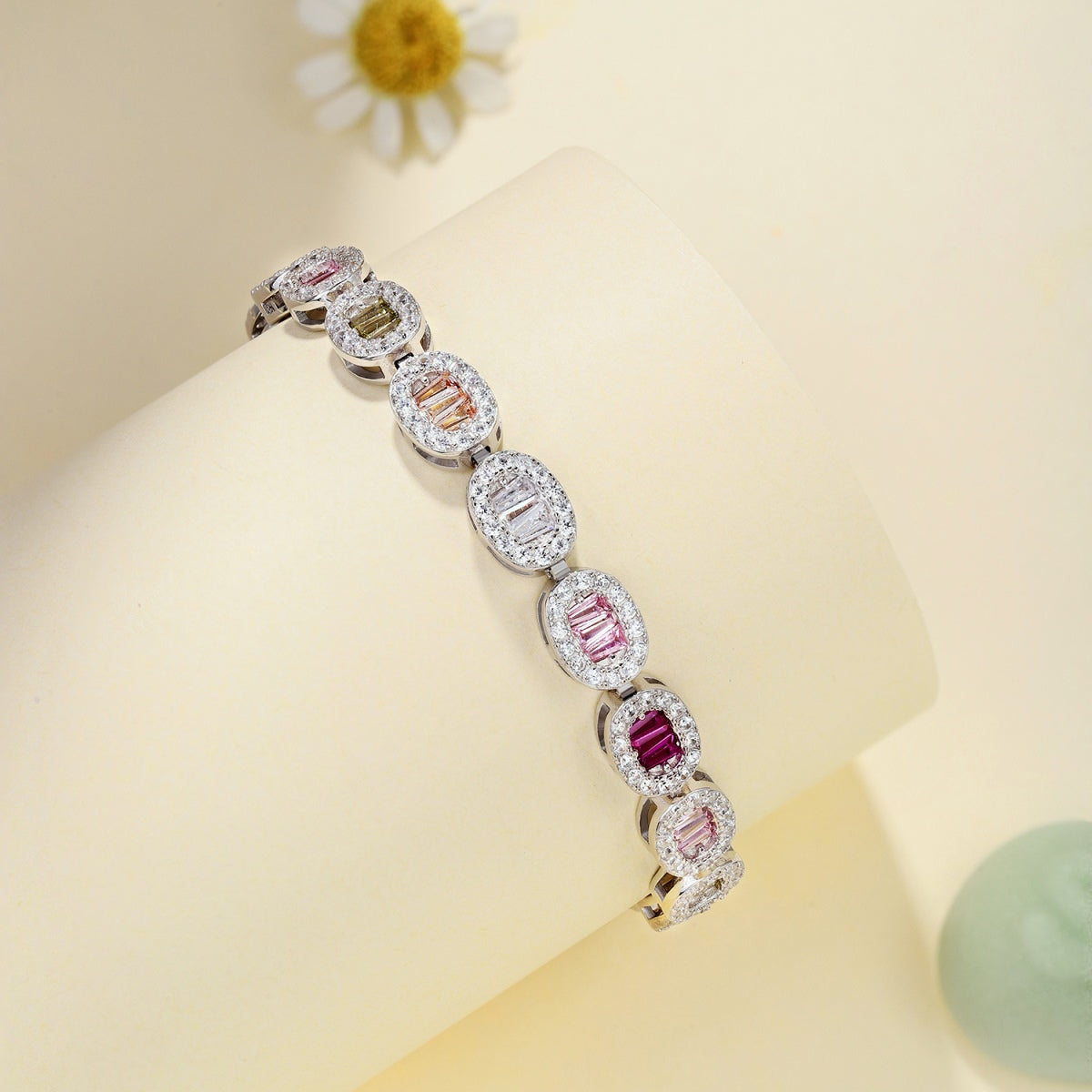 [ROYAL]Exquisite Ornate Emerald Cut Daily Bracelet