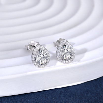 [ROYAL]Luxurious Water Drop Shape Earrings