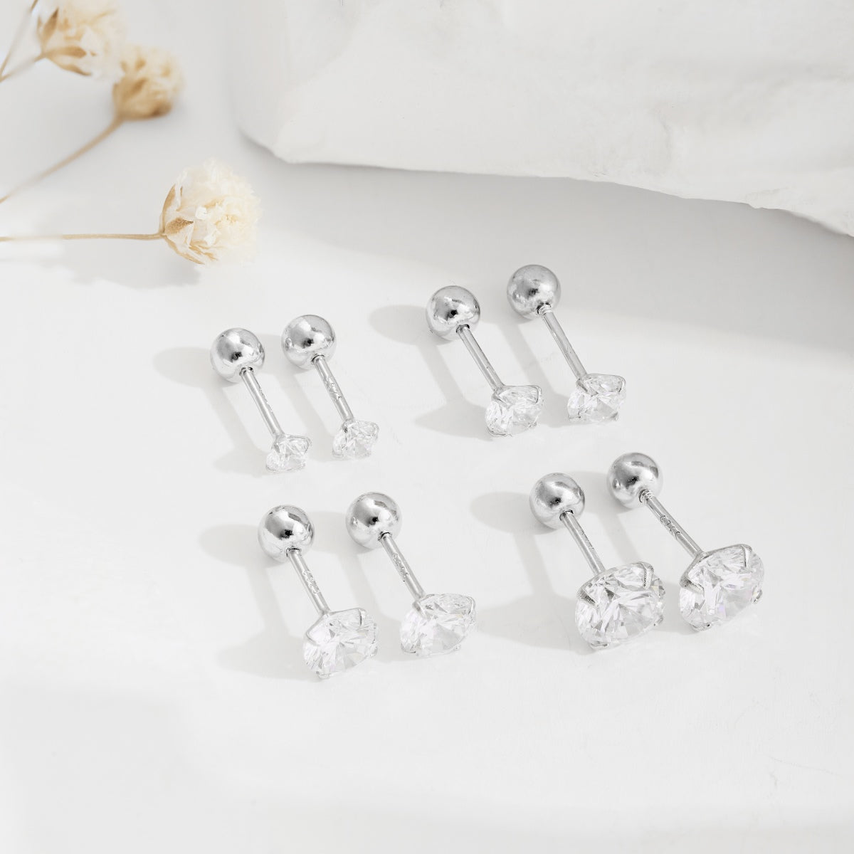 [ROYAL]Unique U-Shaped Ear Bone Earrings