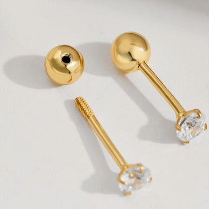 [ROYAL]Unique U-Shaped Ear Bone Earrings