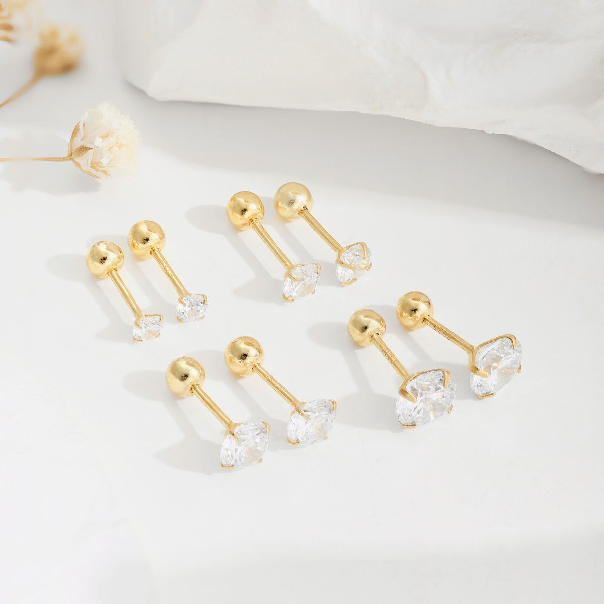 [ROYAL]Unique U-Shaped Ear Bone Earrings