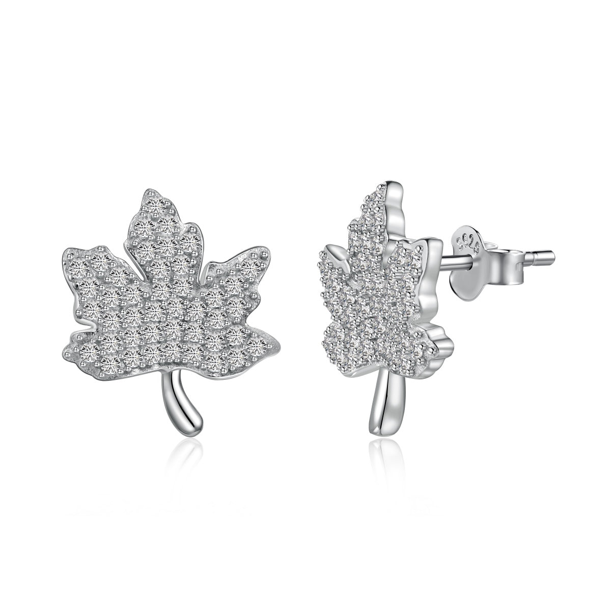 [ROYAL]Exquisite Maple Leaf Design Earrings